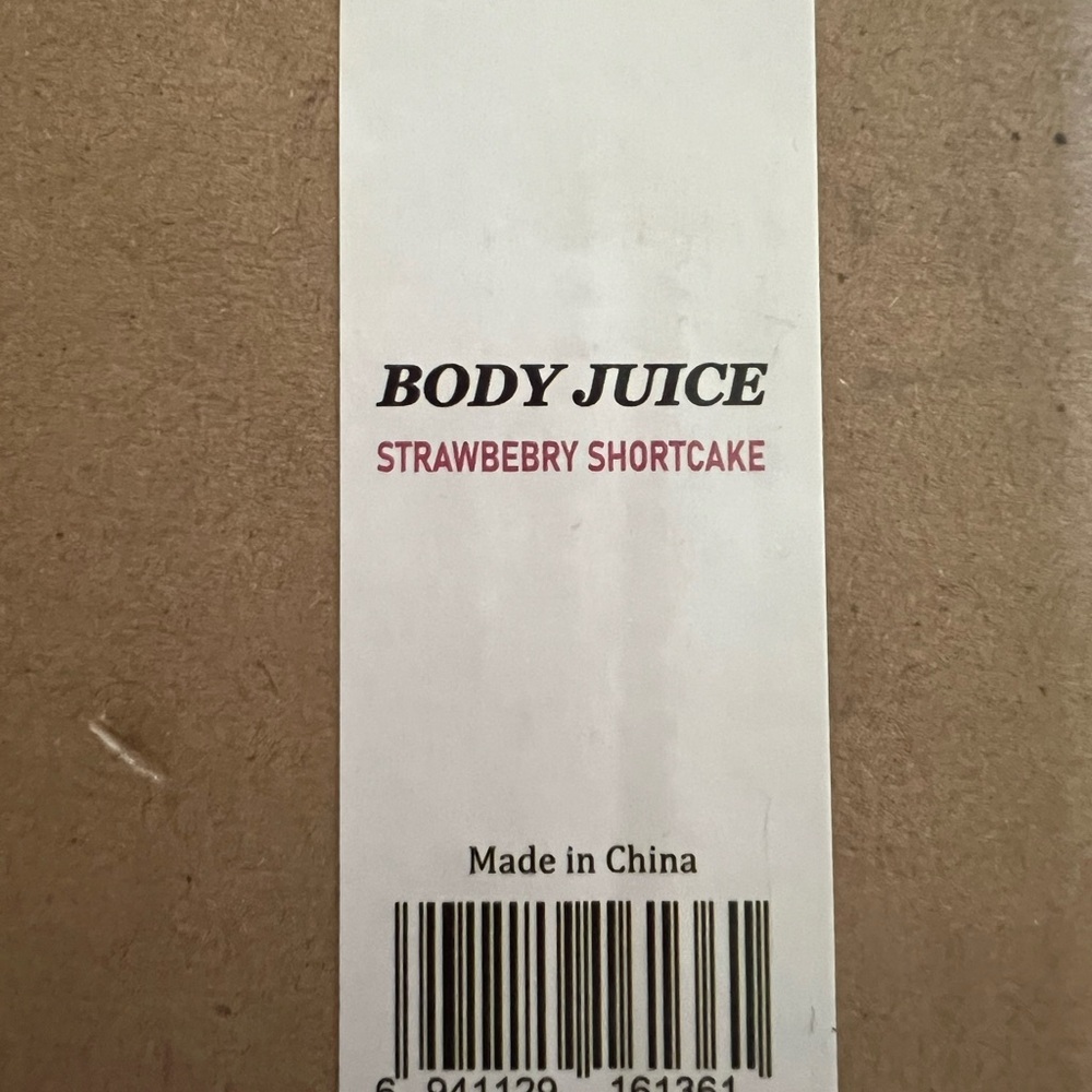 Strawberry Shortcake Body Oil